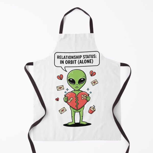 Item preview, Resident Alien Love – Funny Alien Valentine Sci-Fi Romance Design designed and sold by ALL ART .