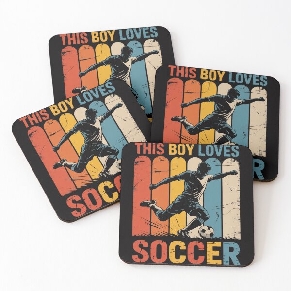 Item preview, This Boy Loves Soccer Boys Soccer designed and sold by MatthewJordas.