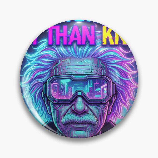 Item preview, Cyberpunk Albert Einstein designed and sold by TheEmptySet.
