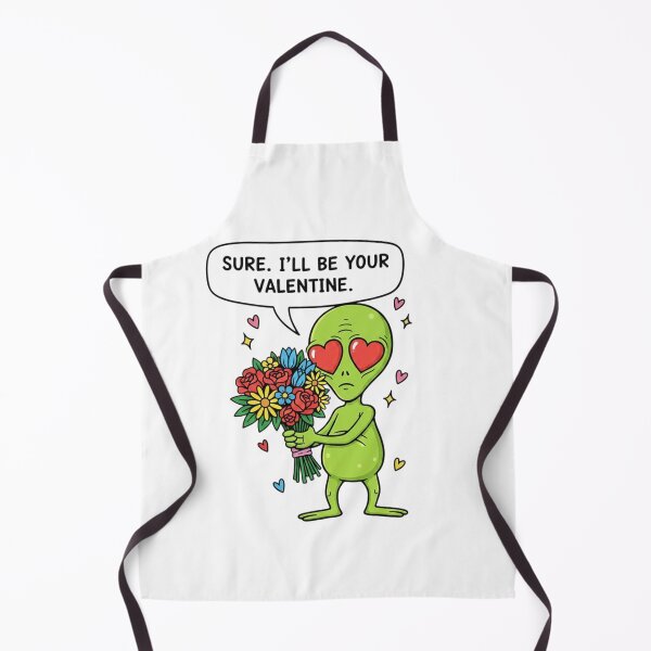 Item preview, Resident Alien Love – Funny Alien Valentine Sci-Fi Romance Design designed and sold by ALL ART .