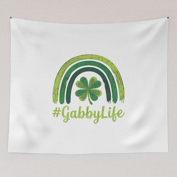 Item preview, Gabby Life Retro Distressed Shamrock Graphic for Lucky Grandma Gabby designed and sold by chattsuede.