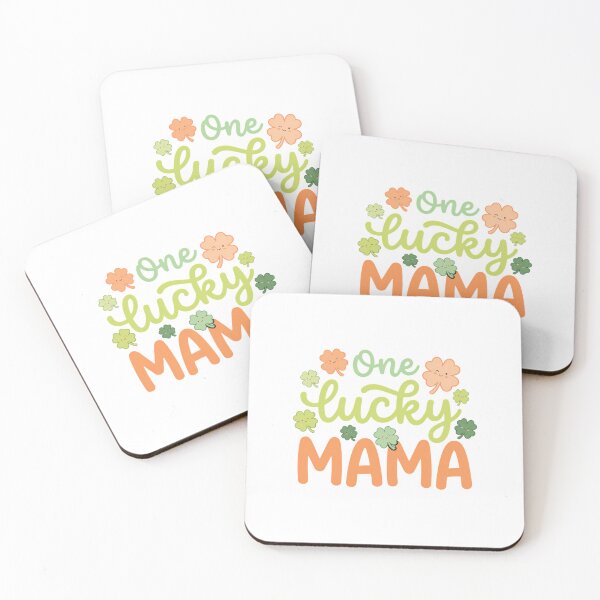 Item preview, One Lucky Mama Cute Shamrock Graphic for St Patrick's Day designed and sold by chattsuede.