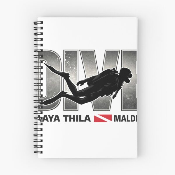 Item preview, Dive Silhouette design | Maaya Thila Maldives scuba flag designed and sold by Peycer.