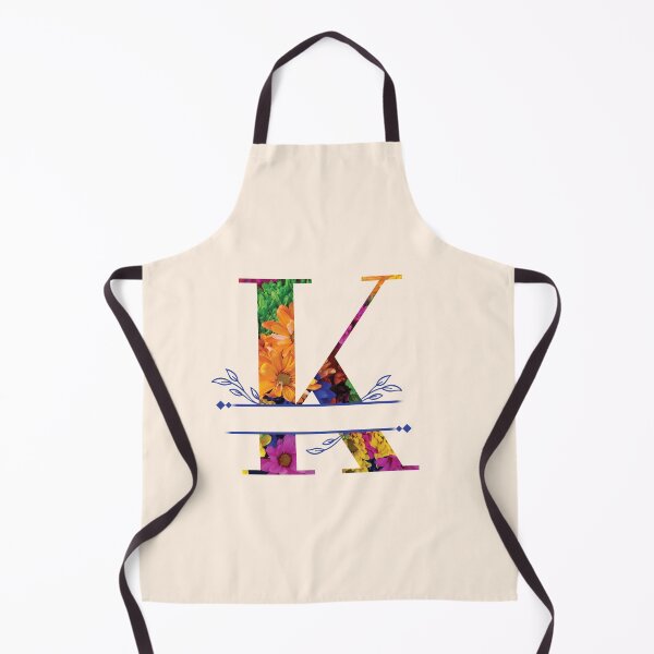 Item preview, Monogram...K... Vibrant Floral designed and sold by CHASAcreative.