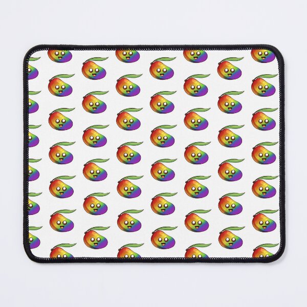 Item preview, Cute Gay Pride Mango - Funny Fruit designed and sold by BumbleBites.