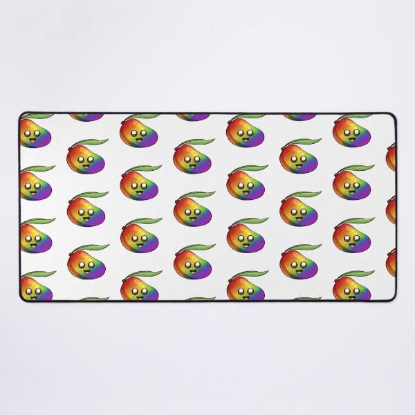 Item preview, Cute Gay Pride Mango - Funny Fruit designed and sold by BumbleBites.