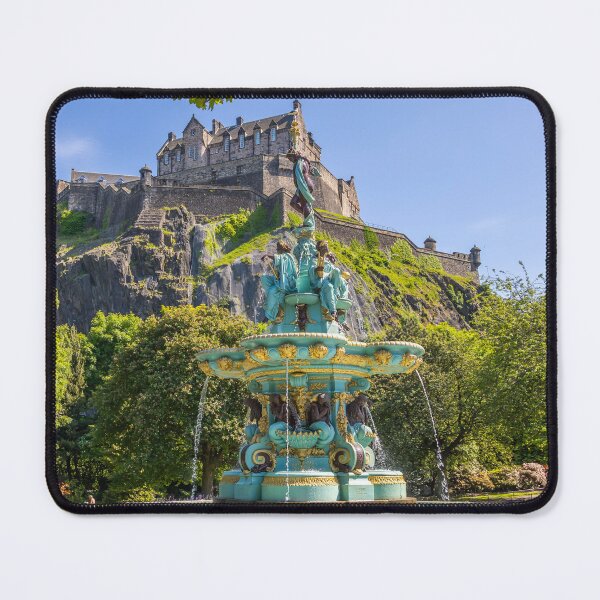 Item preview, UK. Scotland. Edinburgh. Prince's Gardens. Fountain. designed and sold by vadim19.