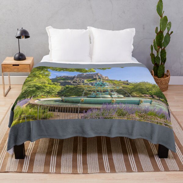 Item preview, UK. Scotland. Edinburgh. Prince's Gardens. Fountain. designed and sold by vadim19.