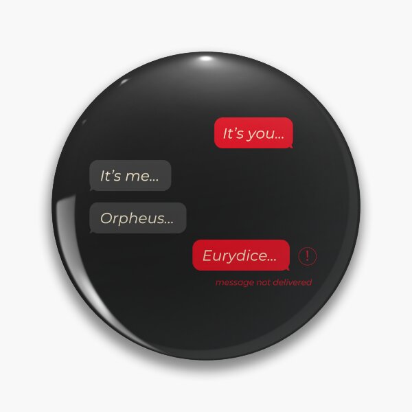Artikelvorschau, 'DU BIST ES.... ICH BIN ES...' (Hadestown Textdesign) entworfen und verkauft von Stagey Aesthetics.