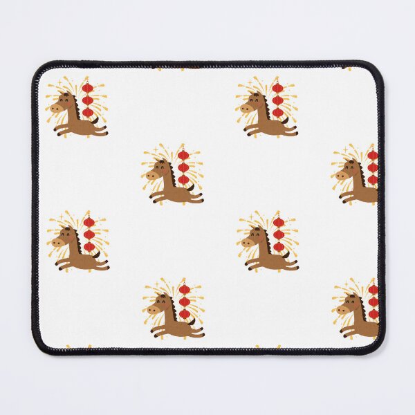 Item preview, Happy new year horse Chinese zodiac Cute horse lunar new year Chinese new year snake zodiac year of the horse sticker good fortune designed and sold by LaundrySalt.