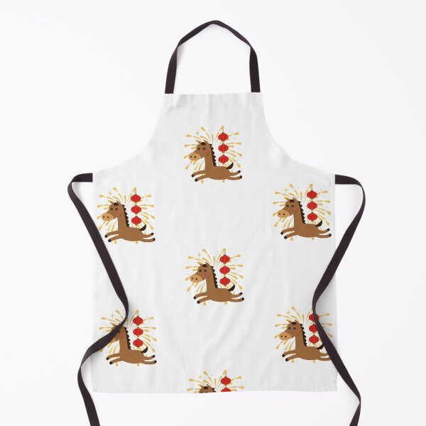 Item preview, Happy new year horse Chinese zodiac Cute horse lunar new year Chinese new year snake zodiac year of the horse sticker good fortune designed and sold by LaundrySalt.