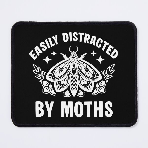 Item preview, Easily Distracted By Moths | Vintage Celestial Luna Moth Aesthetic designed and sold by Dmetalx Art Apparel.