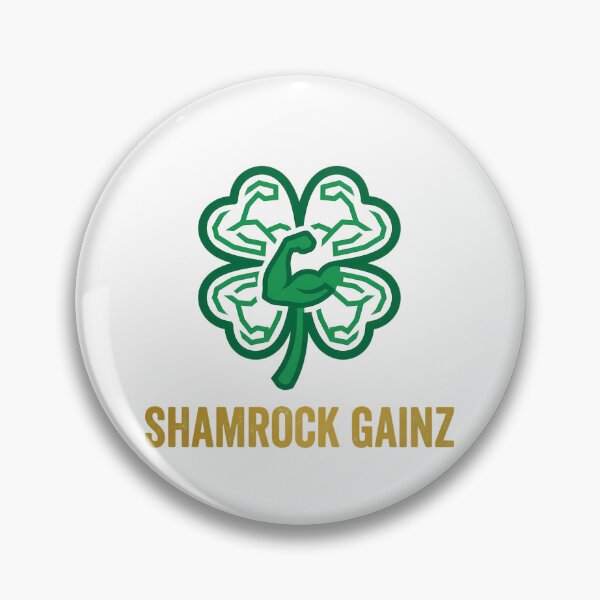 Item preview, Shamrock Gainz Funny Athletic Emblem Graphic for Gym Enthusiasts designed and sold by chattsuede.