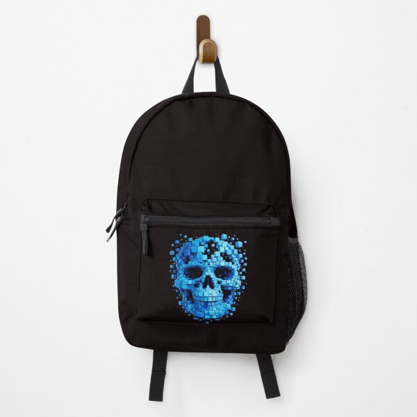 Item preview, Geometric Blue Skull Design designed and sold by DesignWondersSt.