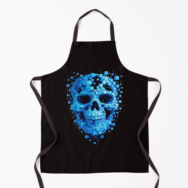 Item preview, Geometric Blue Skull Design designed and sold by DesignWondersSt.