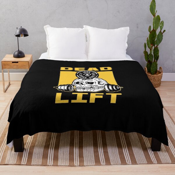 Item preview, Deadlift Skull Weightlifting Gym Motivation Powerlifting designed and sold by Oniyasha.