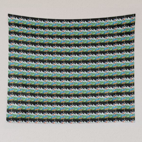 Item preview, Boise USA Cute 3D Landscape Label with American Flag,  designed and sold by PaintMeWorld.