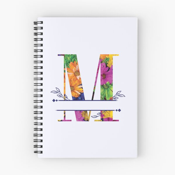 Item preview, Monogram...M... Vibrant Floral designed and sold by CHASAcreative.