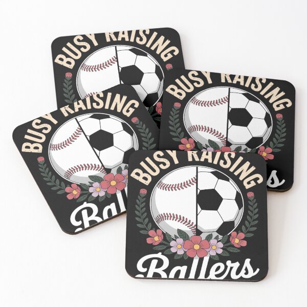 Item preview, Baseball Soccer Mom Of Both Busy Raising Ballers designed and sold by Dakarothill.