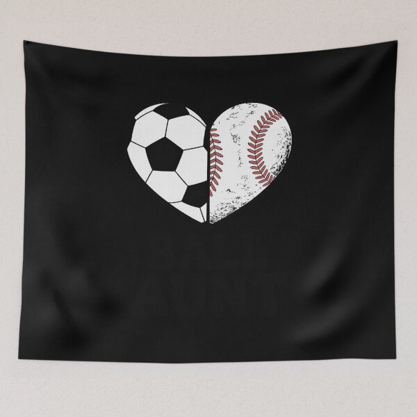 Item preview, Ball Aunt Heart Soccer Baseball Aunt designed and sold by Dakarothill.
