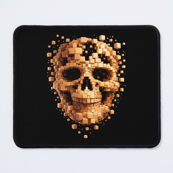 Item preview, Geometric Copper Skull Design designed and sold by DesignWondersSt.