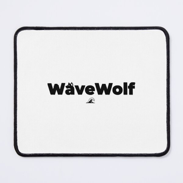 Item preview, WaveWolf Logo - Black and White Streetwear Design designed and sold by wavewolfpt.