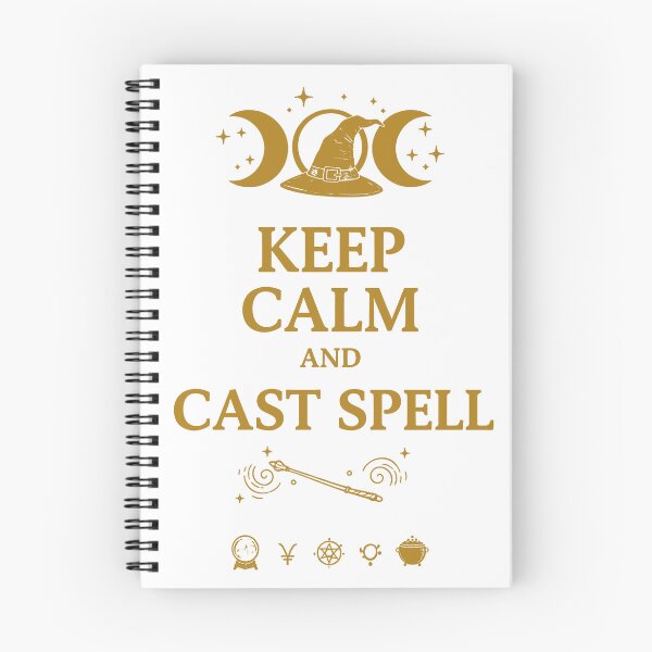Item preview, Keep Calm and Cast a Spell – Magic Wand & Witchcraft designed and sold by WildWeave.