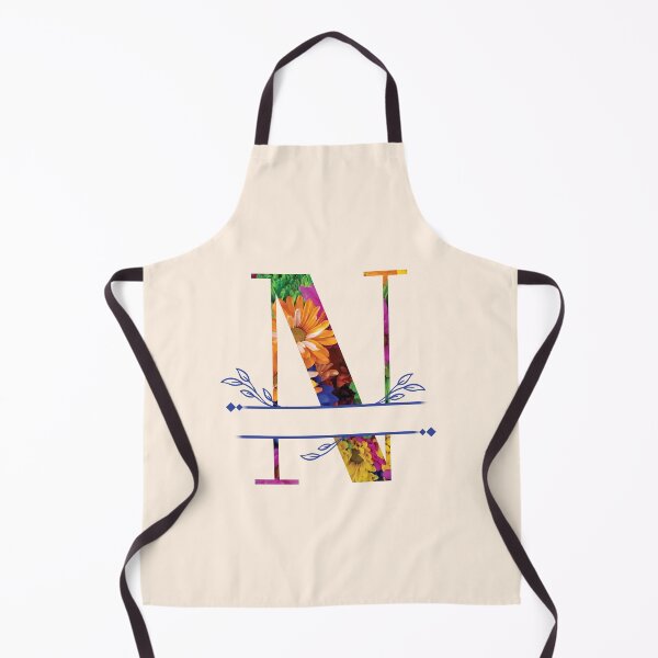 Item preview, Monogram...N... Vibrant Floral designed and sold by CHASAcreative.