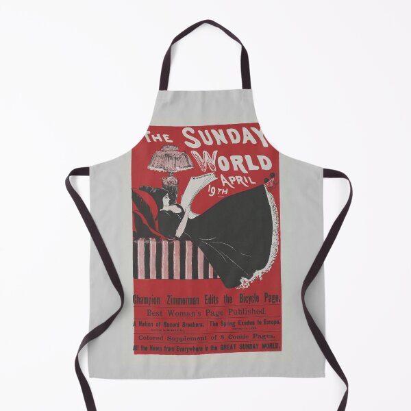 Item preview, Sunday World Advertising Poster (1896) designed and sold by 19th Century in Color.