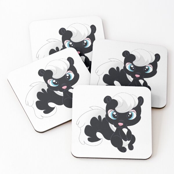 Item preview, LPS Black and White Skunk #85 designed and sold by KrisCoquette.