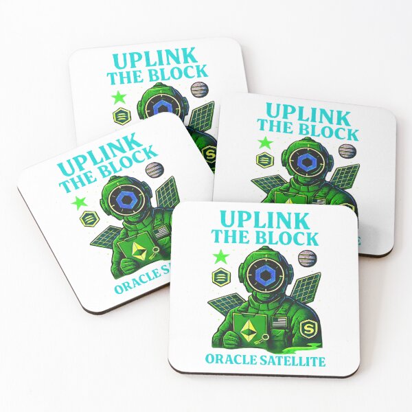 Item preview, Oracle Satellite Crypto Art - Uplink The Block - Web3 Tech Streetwear designed and sold by BitCrop.