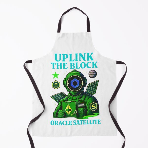 Item preview, Oracle Satellite Crypto Art - Uplink The Block - Web3 Tech Streetwear designed and sold by BitCrop.