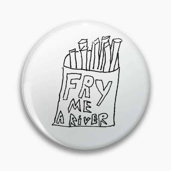 Item preview, Fry me a river designed and sold by Gr33zy Art.