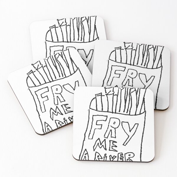 Item preview, Fry me a river designed and sold by Gr33zy Art.