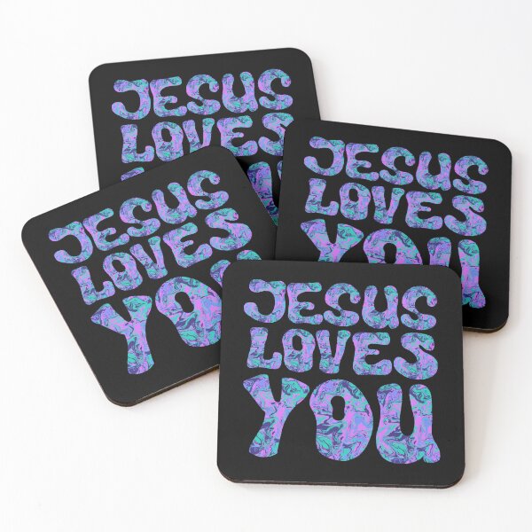 Item preview, JESUS LOVES YOU designed and sold by CleanHeart.