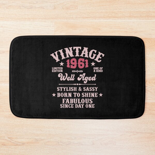 Item preview, 65th Birthday Vintage 1961 Well Aged 65 Years For Her designed and sold by eclecTEEq.