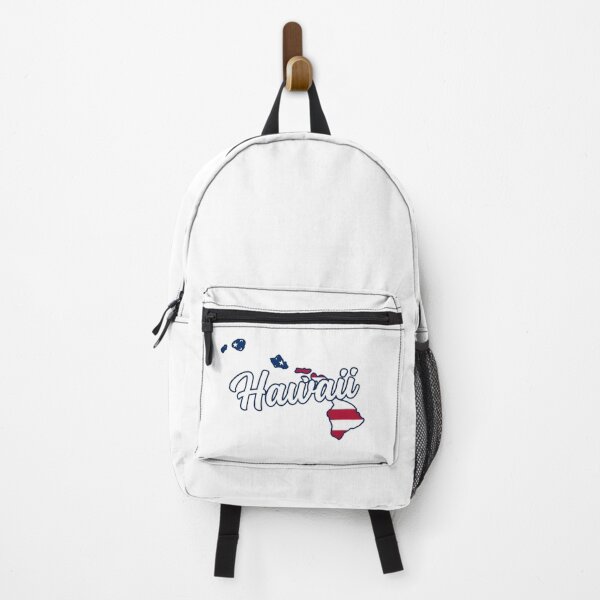 Item preview, Hawaii State American Flag Outline – Patriotic Pride Script designed and sold by Paper Drip.