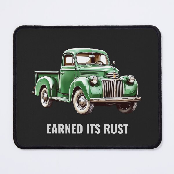 Item preview, Vintage Work Truck – Earned Its Rust - For Dark Backgrounds designed and sold by PAPIRO SIGLO XXI.