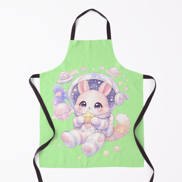 Item preview, Cute Kawaii Space Bunny designed and sold by ValeriValera.
