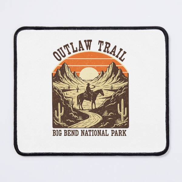 Item preview, Outlaw Trail, Big Bend National Park designed and sold by LuloCreative.