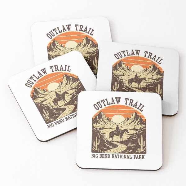 Item preview, Outlaw Trail, Big Bend National Park designed and sold by LuloCreative.