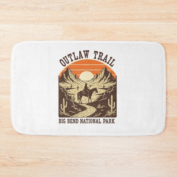 Item preview, Outlaw Trail, Big Bend National Park designed and sold by LuloCreative.