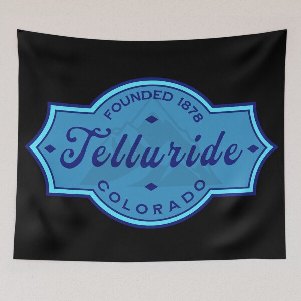 Item preview, Telluride Colorado Vintage Mountain Badge – Established 1878 designed and sold by American Travels.