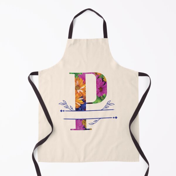 Item preview, Monogram...P... Vibrant Floral designed and sold by CHASAcreative.