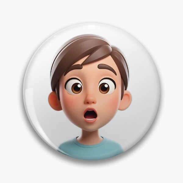 Item preview, animated illustration character wide eyes and open mouth designed and sold by m-Fadel.