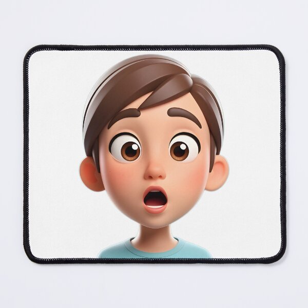 Item preview, animated illustration character wide eyes and open mouth designed and sold by m-Fadel.