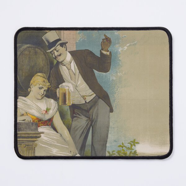 Item preview, Austrian Beer Advertising Poster (1891) designed and sold by 19th Century in Color.