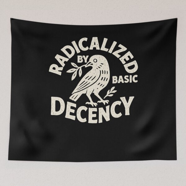 Item preview, radicalized by basic decency designed and sold by IdealDo.