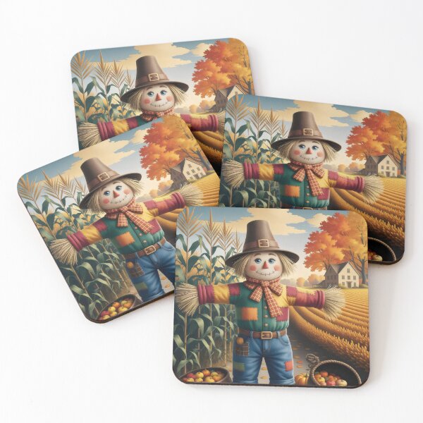 Item preview, Halloween scarecrow. designed and sold by MyHappyArtShop.