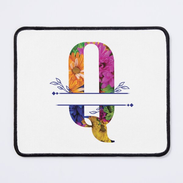 Item preview, Monogram...Q... Vibrant Floral designed and sold by CHASAcreative.